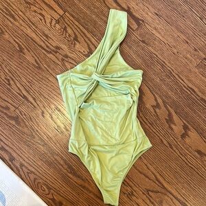 Miss Lola Ava Green Bodysuit